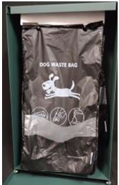 Dog Waste Bags Hanging
